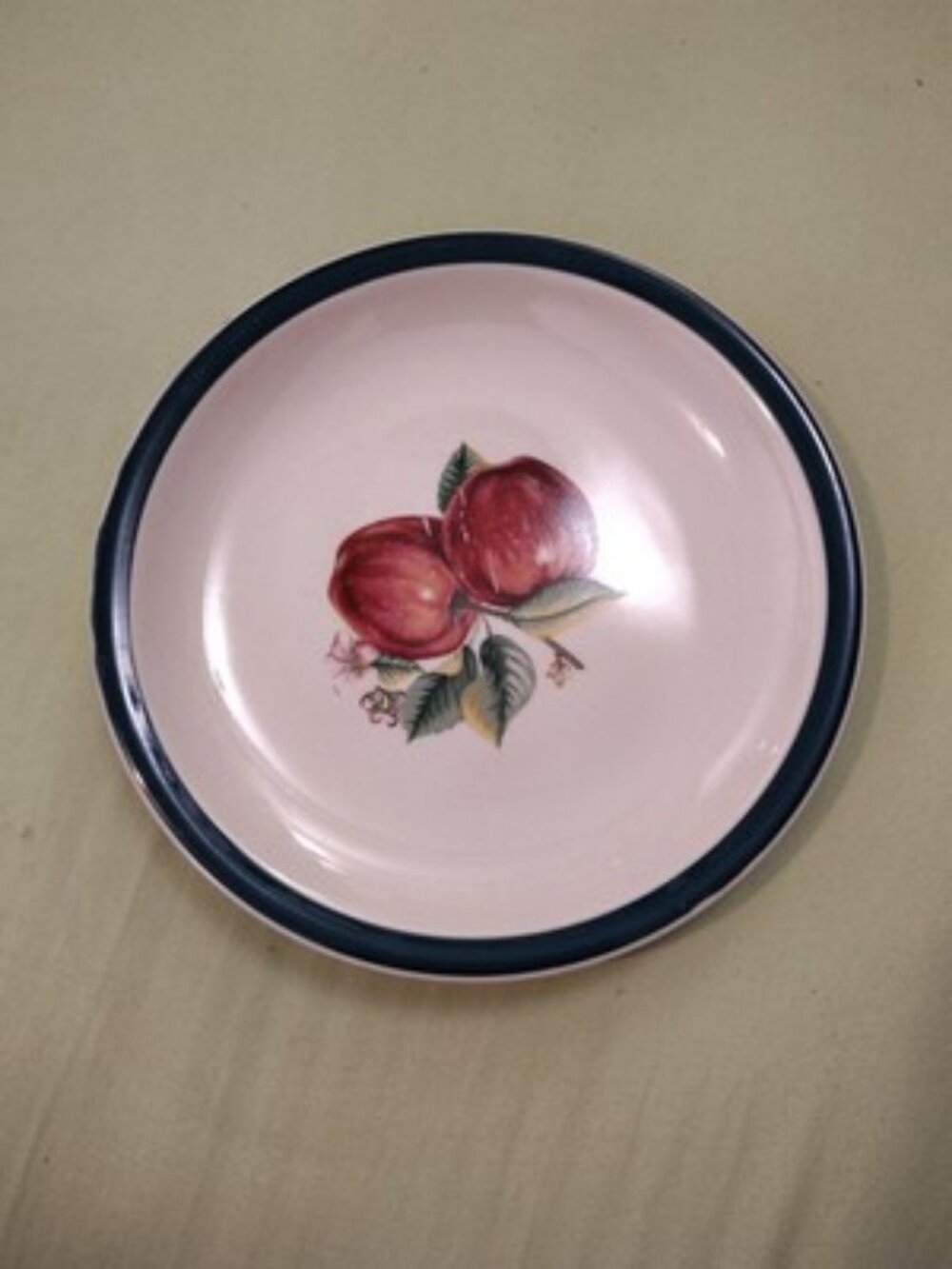Casuals By China Pearl Apple Design Lunch Salad 7 1/2" Plate 1+++++